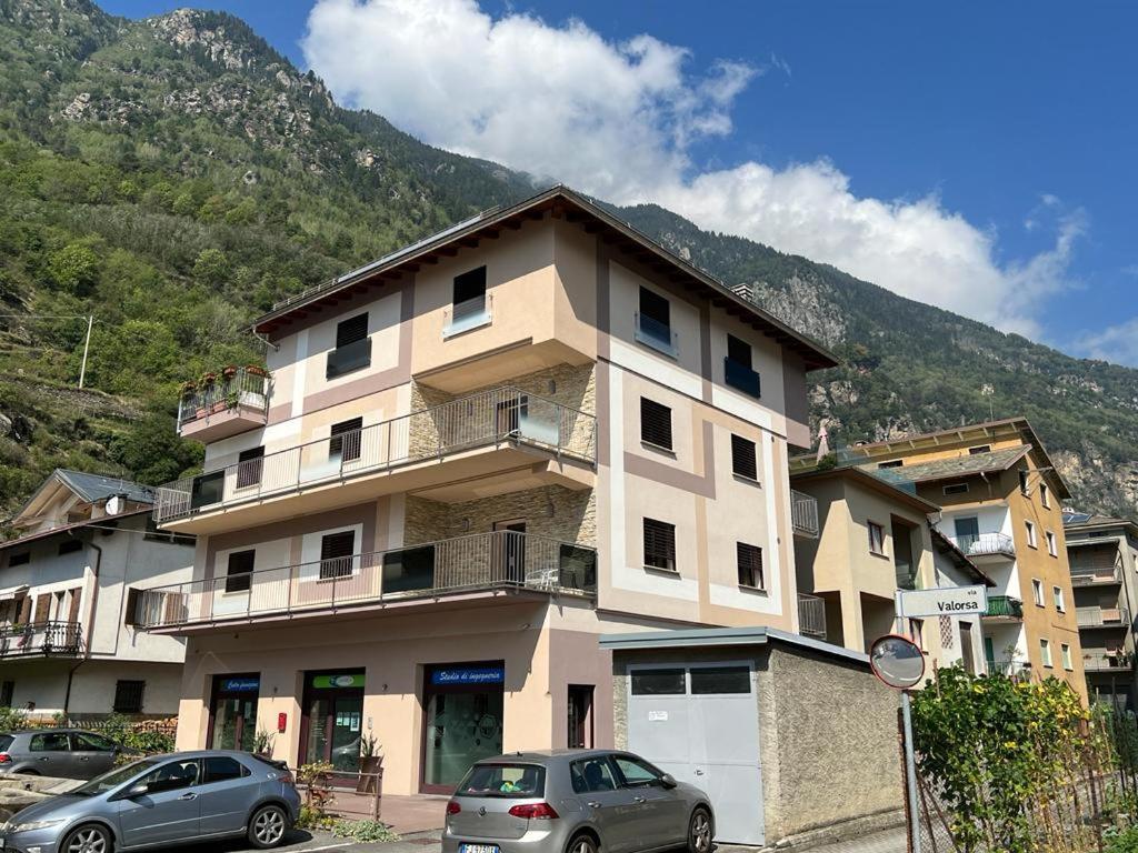 La Terrazza Di Gino Villa Grosio Bagian luar foto